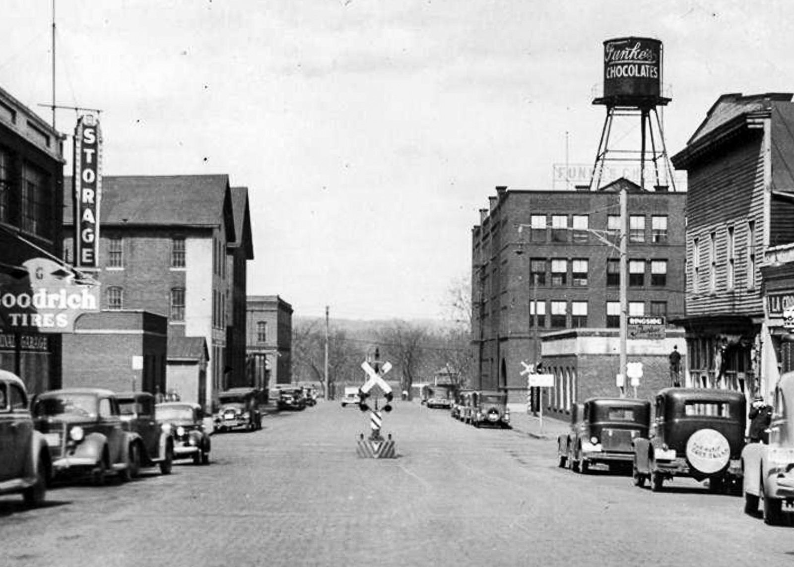 Second and State streets, 1928